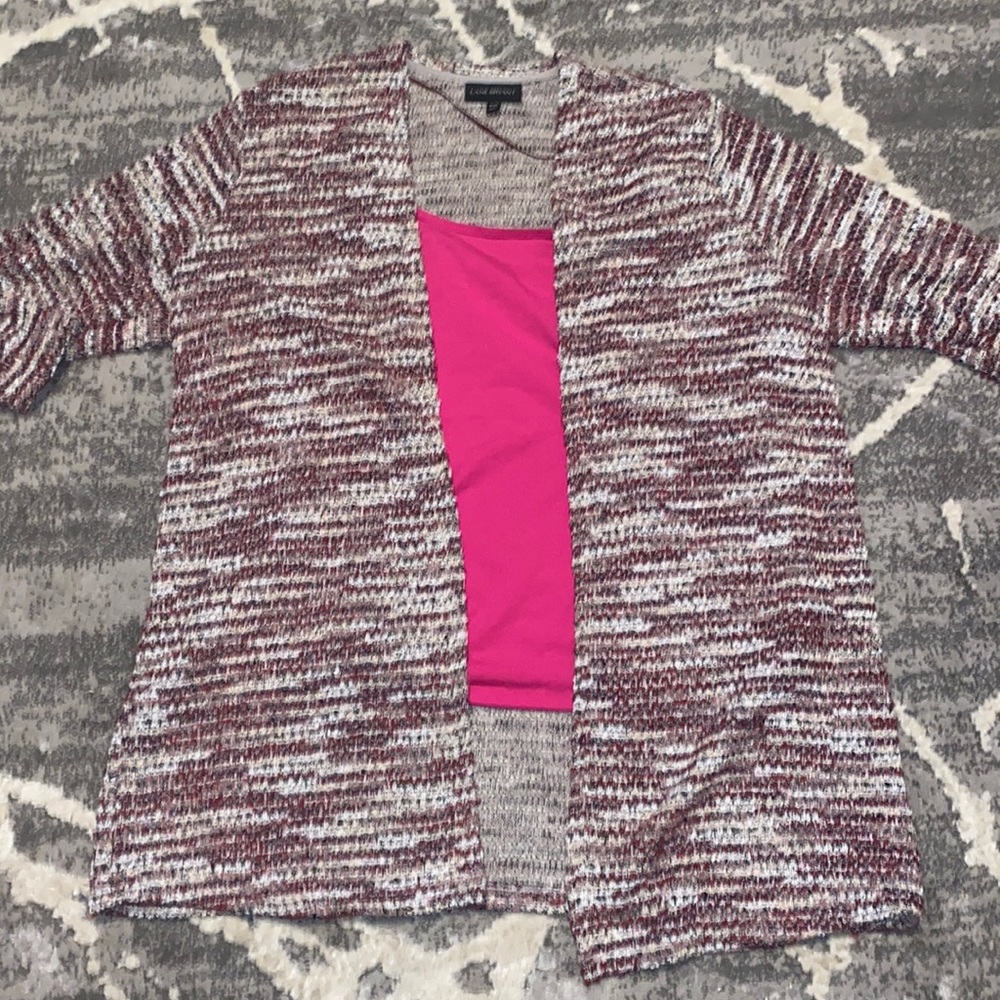 Lane Bryant Cami and Cardigan